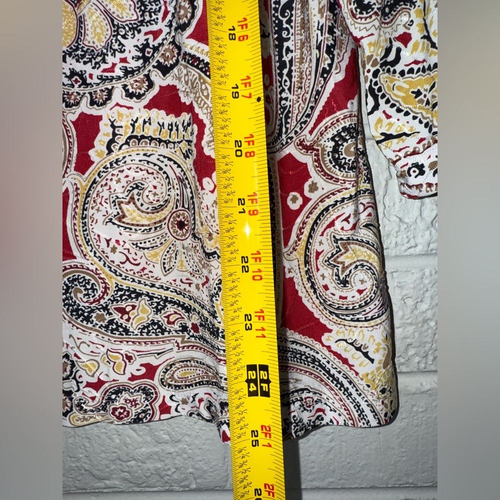 JM Collection women’s Sz L Blouse Shirt Top Mature ✨ - Picture 5 of 9